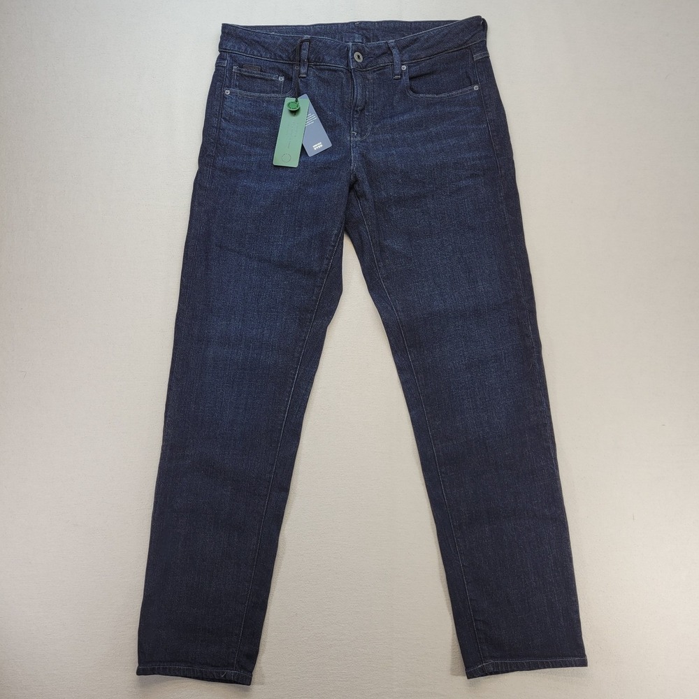 G-Star Raw Jeans Womens‎ 33x30 Blue Kate Boyfriend Mid Rise Dark Wash Denim